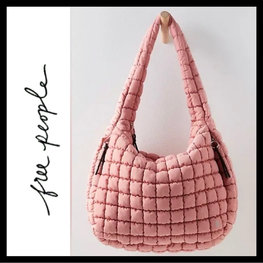Free People Quilted Carryall Pink Ballet Slipper - FACTORY SEALED - Picture 1 of 11